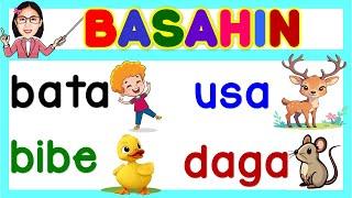 FILIPINO Reading Lesson | Salitang may Dalawang Pantig | Pagsasanay sa Pagabasa | Matutong Bumasa