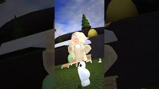 JISOO FLOWER CHALLENGE BUT IN ROBLOX #shorts #flowerjisoo