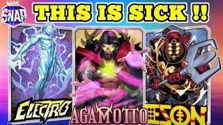 AGAMOTTO OVER POWER !! DECK AGAMOTTO RAMP | MARVEL SNAP