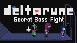 DELTARUNE Chapter 1 Secret Boss - How To Find The Broken Keys + Boss Gameplay