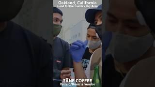 BTS SÄNE COFFEE X GOOD MOTHER GALLERY | Pop Up Vendors Businesses | Oakland California Bay Area ️