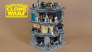 LEGO Star Wars "Levels of Coruscant" Moc //  Based of The Clone Wars #brickwizmoccontest2021