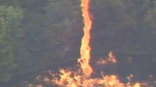 Fire Tornado Video - AMAZING Fire Vortex / Twister / Firenado Footage