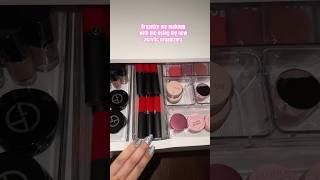 Organize my makeup with me using my new acrylic organizers