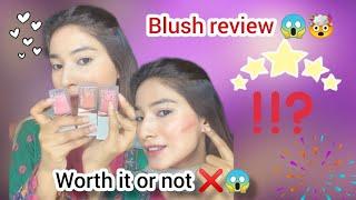 আজকে কিছু blush এর review  দেবো| Worth it or not |