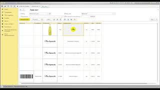 Прайс c картинками и штрихкодами товаров для 1С
