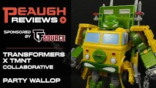 Video Review: Transformers X TMNT Collborative - PARTY WALLOP