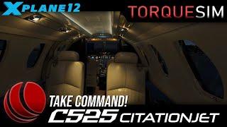 Take Command! CitationJet for X-plane 12 by Torquesim!