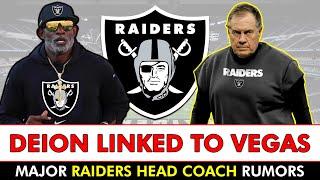 Deion Sanders LINKED To Las Vegas | MAJOR Raiders Head Coach Rumors On Coach Prime & Bill Belichick