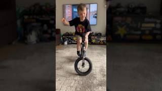 Doing tricks on a balance bike?!