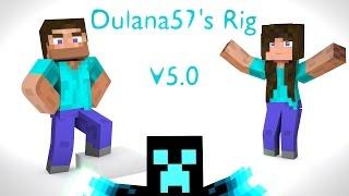 Dulana57's Blender Minecraft Rig V5.0!!!! [Free Download] (Internal AND Cycles)