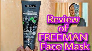 Freeman Charcoal + Black Sugar Gel Mask & Scrub Review | Skin Care| Ann's Amazing Life