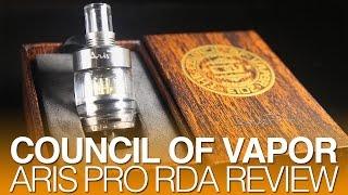 Daily Vape TV- Council of Vapor Aris Pro RDA Review