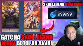 GATCHA 100% GRATIS PERSIAPAN SKIN LEGEND TERBARU "JHONSON & FANNY LEGENDS" RuNgKaT Moonton wkwkwk