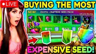 BUYING *ALL* SEEDS IN GROW A GARDEN... Roblox