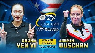 OUSCHAN vs DUONG - VenBilliards Corporation WPA Women’s World 10 Ball Championship