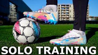 How To Train Solo | Individual Training Session For Footballers