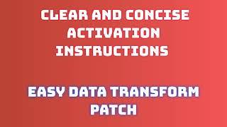 Easy Data Transform Installation: A Complete Guide