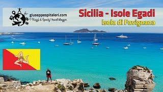 Isola di Favignana (Egadi): da Cala Azzurra a Cala Rossa, dal Bue Marino alla Tonnara - Drone