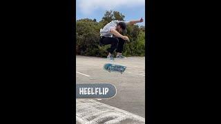 How To: Heelflip... in 44sec #shorts