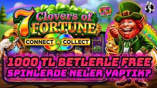  7 CLOVERS OF FORTUNE  YÜKSEK BET #PRAGMATICPLAYSLOT #CASINO #SLOT #SLOTOYUNLARI