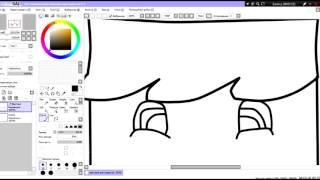 Как нарисовать арт\аватарку для соц. сети????| PTS Paint tool sai