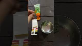 PH testing of Patanjali aloe Vera gelshocking results #shorts #trending #ashortaday #phtest