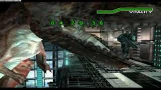 Dino Crisis 2 Final Boss with Metallica Playing Star Wars in the Background