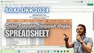 UKK AKL 2024 || SPREADSHEET || Paket Program Pengolah Angka