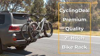 CyclingDeal Premium Quality 2” Hitch Bike Rack CD-EP-H2
