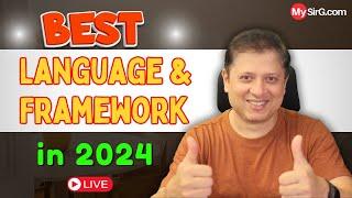 Most Popular and Used Web Development Language and Framework in 2024 | Sunday LIVE | MySirG