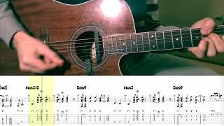 Tommy Emmanuel - The Mystery (preview). Fingerstyle. How To Play The Guitar (notes+TAB).