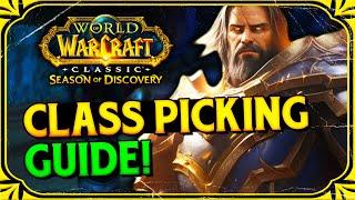 Season of Discovery Class Picking Guide - All Class Changes Explained!