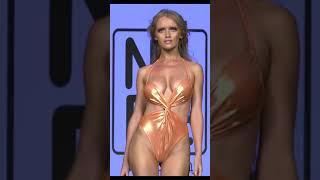 Olia Carter walks for Nash Beach Swimwear / Miami Swim Week