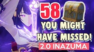 DID YOU GET THESE CHESTS?! HIDDEN CHESTS YOU MIGHT HAVE MISSED in INAZUMA 2.0!! Genshin Impact