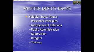 2022 Deputy and Commissioner/Sealer Written Exam Prep