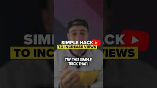 HACK To Get MORE Views on YouTube #shorts