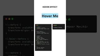 Hover Effect using Css