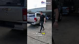 Mitsubishi MV Triton is getting a Fibreglass Canopy & Roof Racks - Part 1