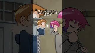 POV: y'all went from loving to hating eachother #scottpilgrimtakesoff #anime #edit #relatable