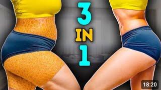 Exercise to lose belly fat and lower body fat,12 minutes to burn fat