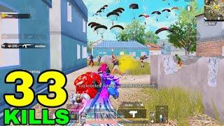 SUPER BEST GAMEPLAY of SEASON 14!! | 33 KILLS SOLO vs SQUADS | PUBG MOBILE