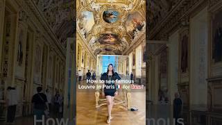 Free visit to Louvre, Paris, How? #travel #louvremuseum #bestplaceintheworld