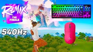 SteelSeries Apex Pro Mini ASMR  Solo Gameplay  Satisfying Keyboard Fortnite 360 FPS 4K