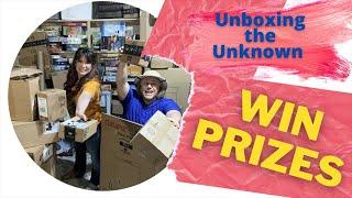 Unboxing the Unknown Surprise Live!  Prizes!