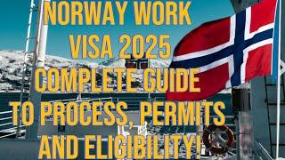 APPLY NOW ️️:: Norway Work Visa 2025: Step-by-Step Guide, Work Permits & Eligibility.