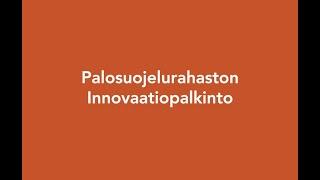 PSR Innovaatiopalkinto 2021