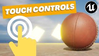 Make RED BALL Game in Unreal Engine 5 - Touch Controls - UE5 Beginner Tutorial - Part 4