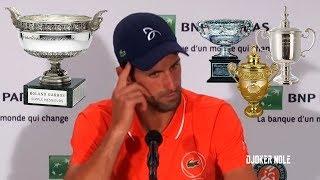 Novak Djokovic "4 GS in a row?! I believe I can do it again!" - Roland Garros 2019 (HD)