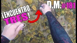 Diving in THE TREASURES RIVER and I FOUND THREE!! - Detección Metálica 181